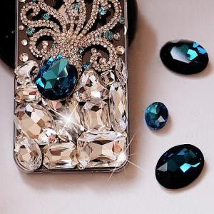 Bling Iphone 5 Case, Cute Luxury Crystal Pearl..