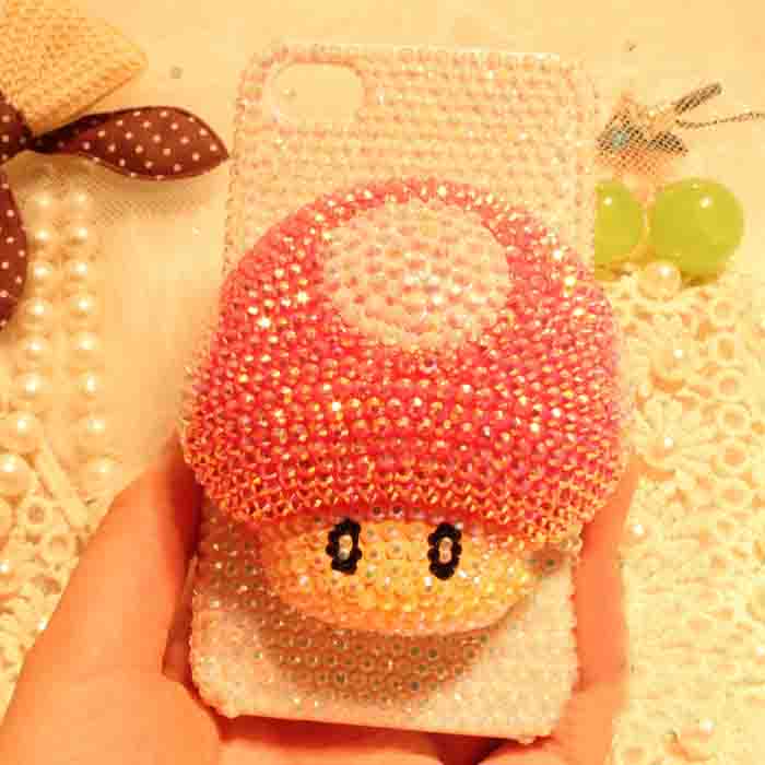Cute Iphone 5 Case, Cute Crystal Doll Bling Iphone Case For Iphone 4 Iphone 5s Cases Iphone Covers Lq009